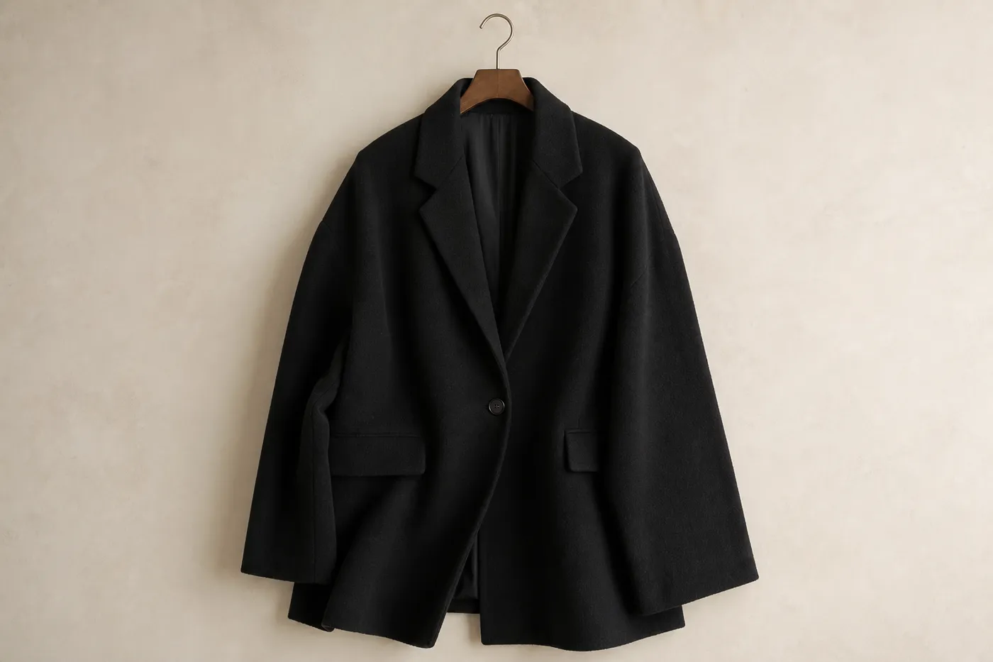 Oversized Wool Blazer