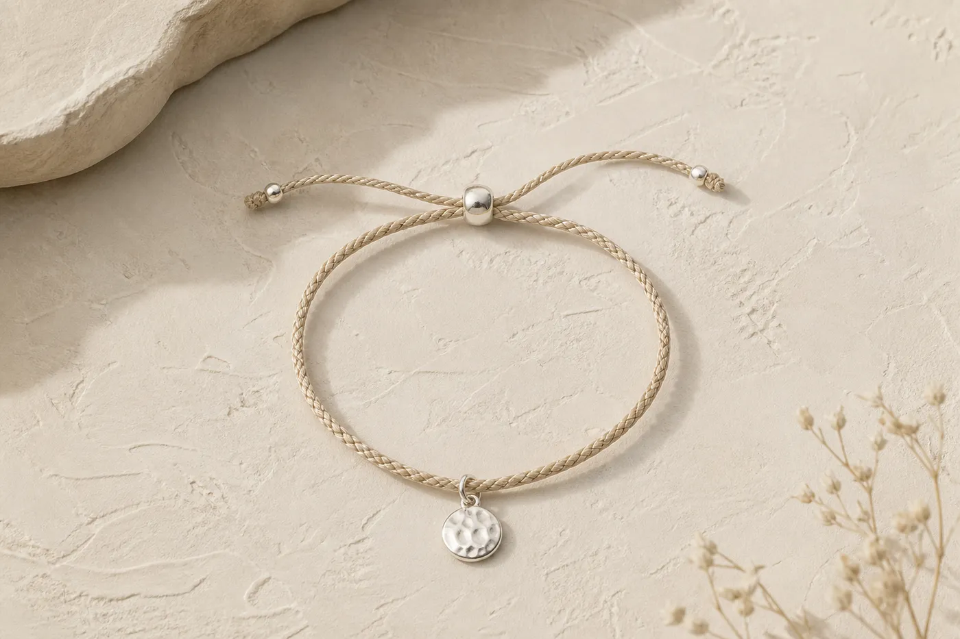 Braided Cord Bracelet No.22