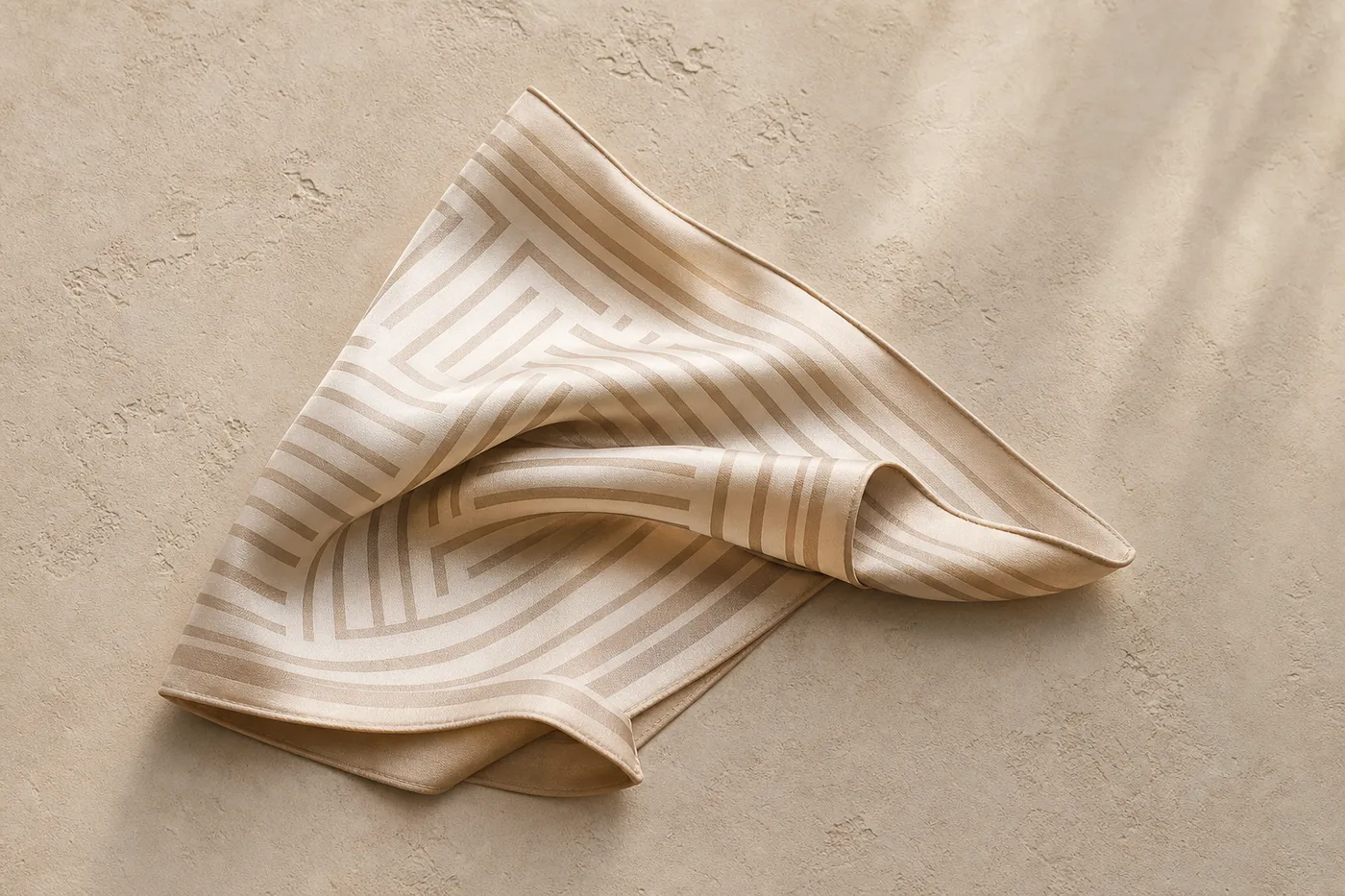 Mini Silk-Touch Square Scarf No.23