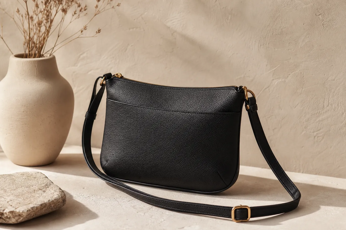 Mini Vegan-Leather Crossbody No.13